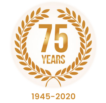 75 Year logo